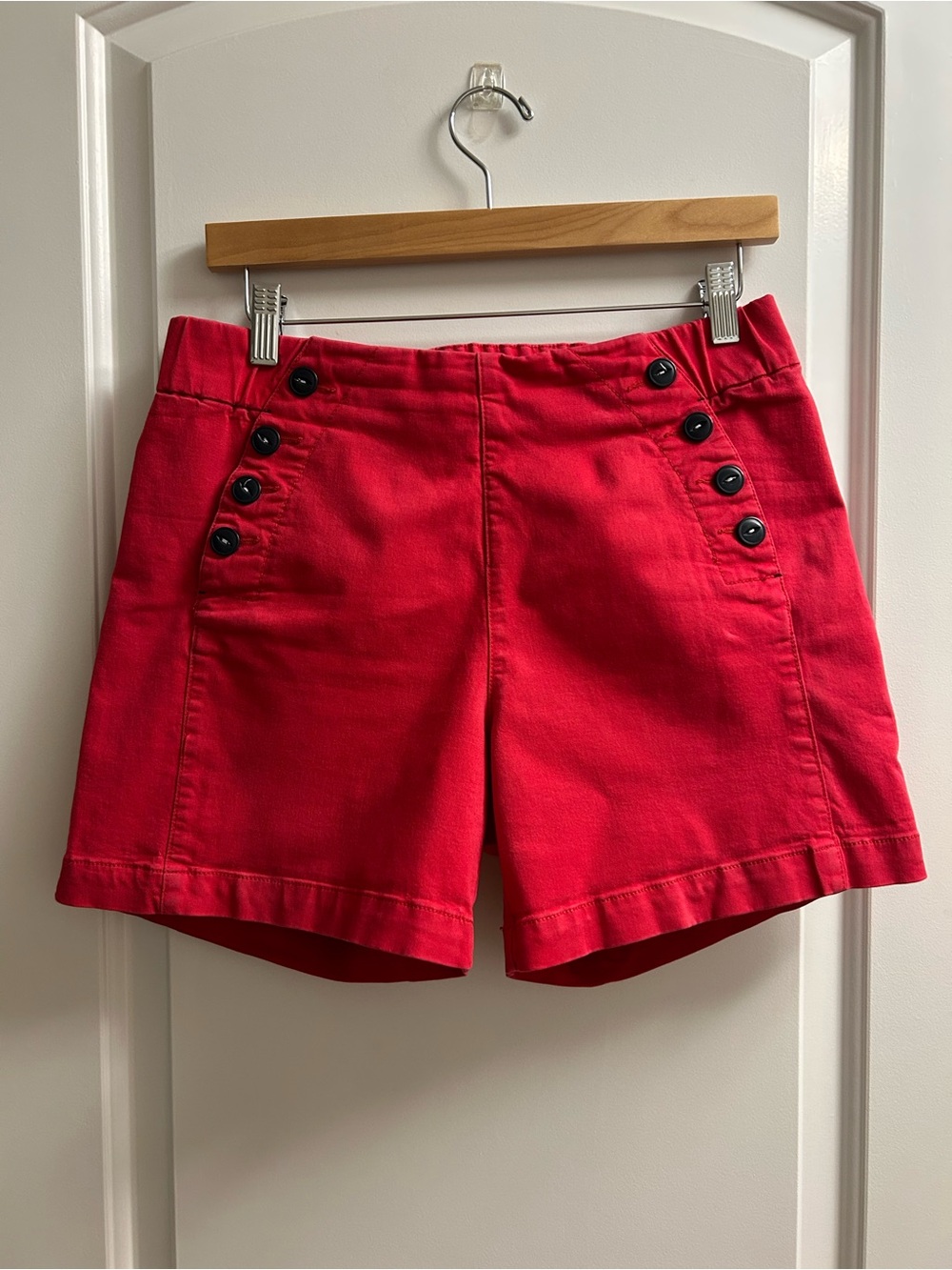 JAG Jeans High-Waist Button Pocket Women’s Chino Shorts